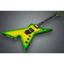 DGZ DIME GUITARZ CULPRIT - DIME SLIME (GREEN BURST FLAME)